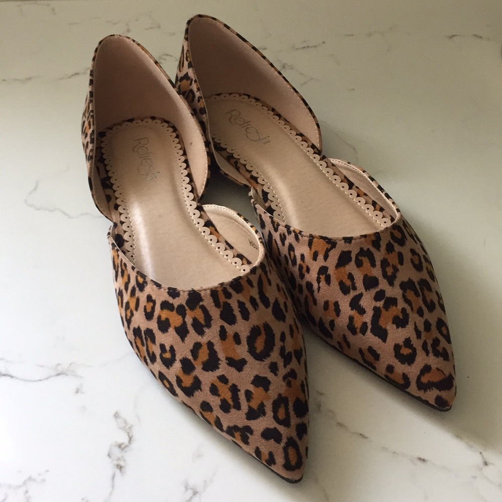 Relish cheetah print flats - Picture 1 of 6